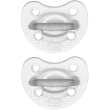 Chicco gommotto silicone crystal 16-36 mesi 2 pezzi