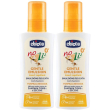 Chicco lozione insettorepellente 2x100 ml soluzione