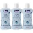 Chicco natural sensation baby detergente corpo e capelli 3x200 ml