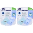 Chicco physioforma light succhietto azzurro 6-16 mesi 2x1 st