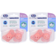 Chicco physioforma light succhietto rosa 16-36 mesi set da 2 2x1 pz su