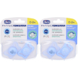 Chicco physioforma micro succhietto azzurro 0-2 mesi 2x1 st