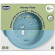 Chicco warmy piatto pappa calda 6m+ azzurro 1 pezzo