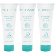 Chrissie active body shower daily scrub 3x200 ml