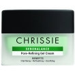 chrissie sebobalance pore-refining crema gel affinante e opacizzante per le pelli miste e impure, 50 ml