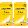 Citrosodina effervescente digestivo con calcio bustine limone set da 2