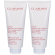 Clarins crema giovinezza mani set da 2 2x100 ml