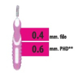 Cliadent scovolino 5 pezzi 0,6 mm
