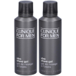 Clinique for men gel da barba all aloe 2x125 ml