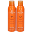 Collistar spray abbronzante idratante spf20 2x200 ml