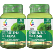 Colours of life® spirulina maxima 2x60 g compresse