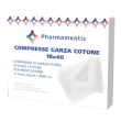 Compresse garza idrofila in puro cotone senza filo di bario sterile monouso 18x40 cm pharmamentis 12 pezzi