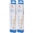 Coni auricolari f-care con cera d'api 2 pezzi 2x2 st