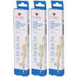 Coni auricolari f-care con cera d'api 2 pezzi 3x2 st