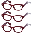 Contacta velvet occhiale per la presbiopia malva +3,00 3x1 st
