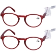 Contacta wall street occhiale per la presbiopia rosso +2,50 2x1 st