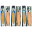 Credo tagliacalli cromato con clip raspa colore albicocca 3x1 pc