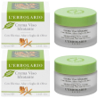 Crema viso idratante elicriso/aloe/foglie di olivo 50 ml 2x50 ml