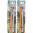 Curaprox spazzolino cs 5460 fox and bunny edition 2x1 st