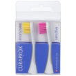 Curaprox testina ricambio spazzolino hydrosonic sensitive giallo rosa
