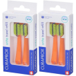 Curaprox testine di ricambio per spazzolino da viaggio ortho orange 2