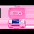 Curaprox travel set kids rosa