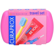 Curaprox travel set pink rinazina 1 pz combinato