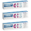 Curasept biosmalto baby kid senza fluoro 3x50 ml dentifricio