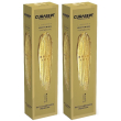 Curasept gold luxury whitening dentifricio + spazzolino 2x75 ml dentif