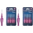 Curasept proxi t10 fuxia 6pz set da 2 pz spazzolino denti