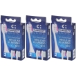 Curasept testine ricambio spazzolino sonic regular cleaning 1217 3x2 s