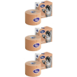 Cure tape beige 2,5x500cm 3x1 st