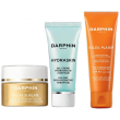 Darphin paris les essentiels antiaging protection con eclat sublime radiante boosting capsules + hydraskin all day skin hydrating cream gel + soleil plaisir sun protective cream