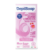 Depilsoap pelle sensibile - strisce depilatorie corpo, 20 strisce + 4 salviette