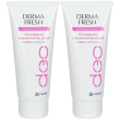 Dermafresh ipersudorazione emulsione piedi set da 2 2x100 g crema pied