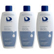 Dermon detergente doccia delicato set da 3 3x400 ml gel doccia