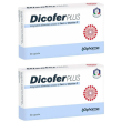 Dicofer plus set da 2 2x18 g capsule