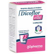 Dicoflor elle 14 capsule integratore alimentare con probiotici per il riequilibrio della flora batterica