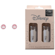 Disney orecchini principesse smalto rosa
