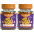 Disney vitamina d 30 gommose 2x60 g caramelle