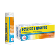 Integratore alimentare potassio + magnesio per ridurre la stanchezza fisica 12 compresse effervescenti