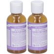 Dr. bronner’s sapone liquido 18-in-1 alla lavanda 60 ml 2x60
