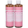 Dr. bronner’s sapone liquido 18-in-1 cherry blossom 475 ml 2x475