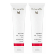 Dr. hauschka balsamo per il corpo rosa set da 2 2x145 ml crema