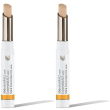 Dr. hauschka correttore stick purificante 02 sand set da 2 2x2 g
