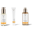 Dr. hauschka crema detergente + lozione tonificante fluido attivante