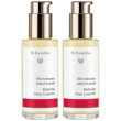 Dr. hauschka olio trattante torba lavanda set da 2 2x75 ml per la