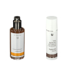 Dr. hauschka siero rigenerante giorno e notte + lozione tonificante 1