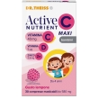 dr theiss active nutrient c maxi bambini 30 compresse masticabili 500 mg gusto lampone con edulcoranti