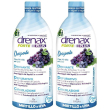 Drenax® forte plus mirtillo & uva set da 2 2x750 ml soluzione